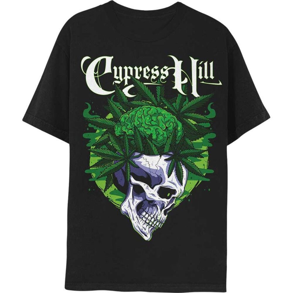 Cypress Hill Unisex Adult Insane In The Brain Back Print Cotton T-Shirt / Black